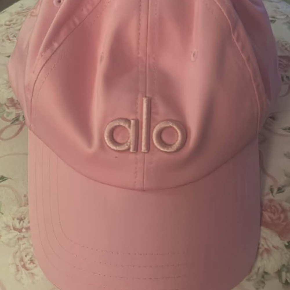 Alo pink hat